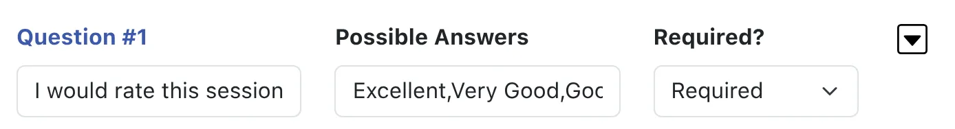 Add a Survey Question