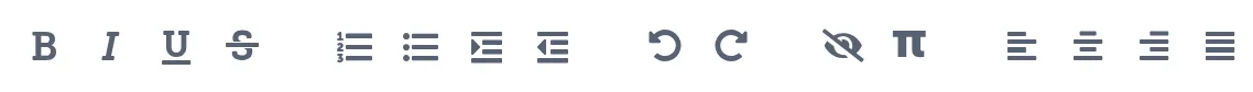 Formatting Tools Icons