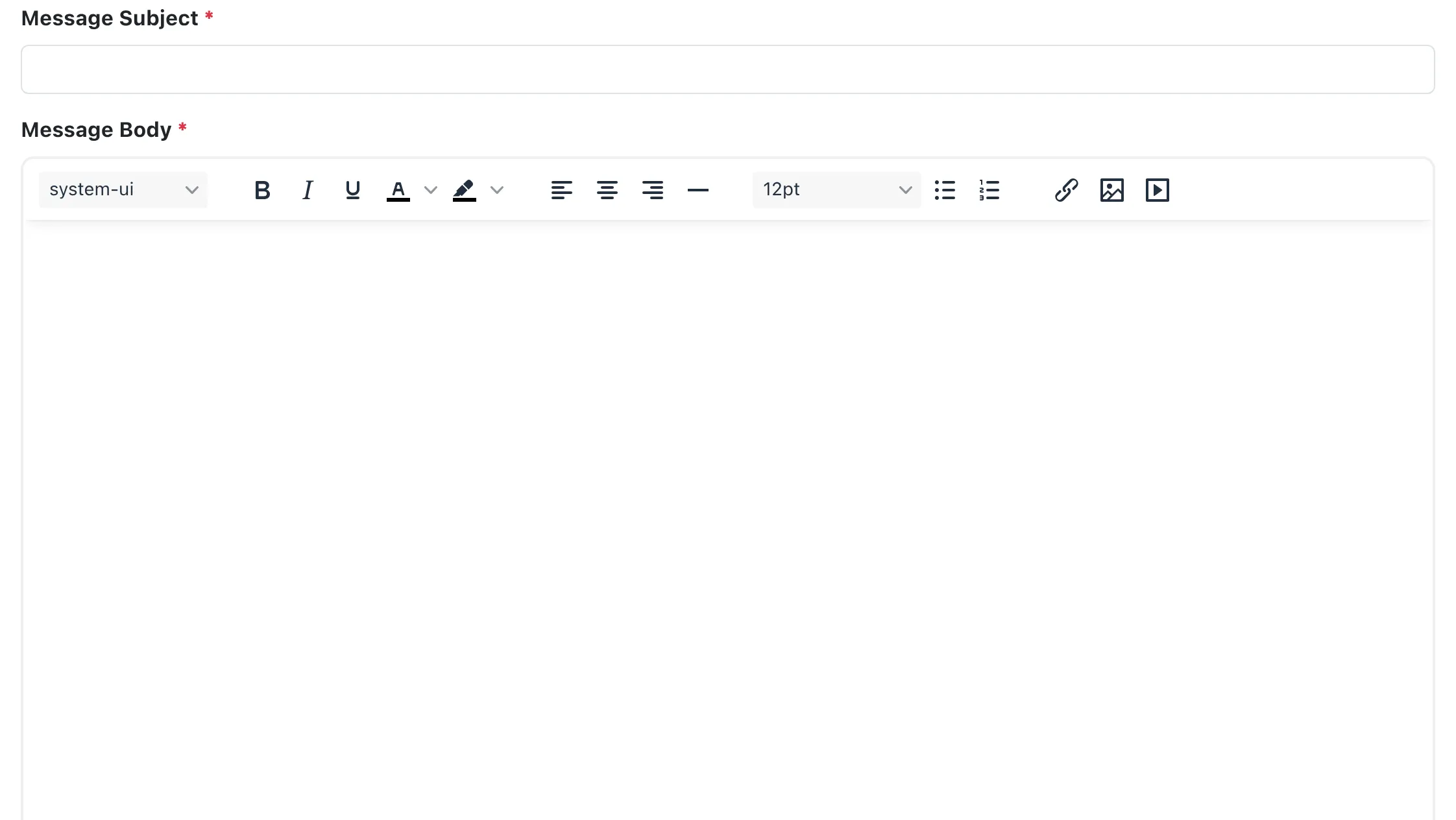 Composing a Mass Email